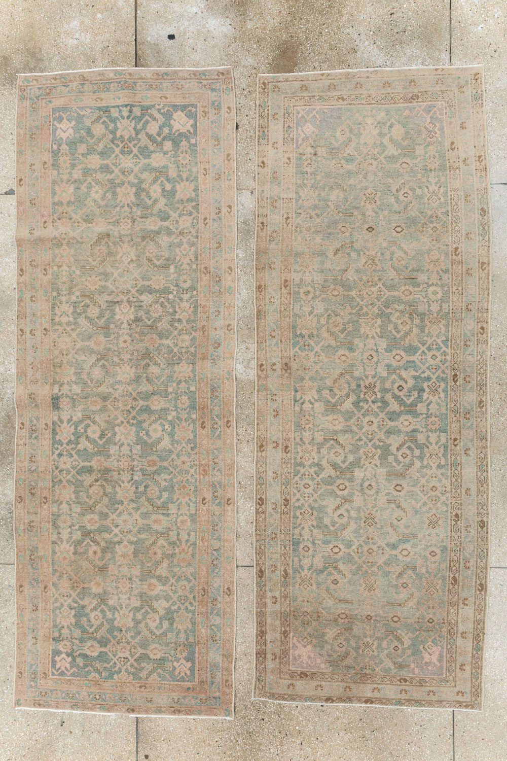 Vintage Persian Malayer Runner (Pair: 2 of 2), No.28761 - Staging