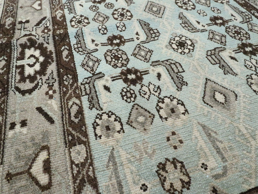 Vintage Persian Malayer Long Runner (Pair: 2 of 2), No.28764 - Staging