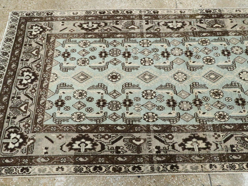 Vintage Persian Malayer Long Runner (Pair: 2 of 2), No.28764 - Staging