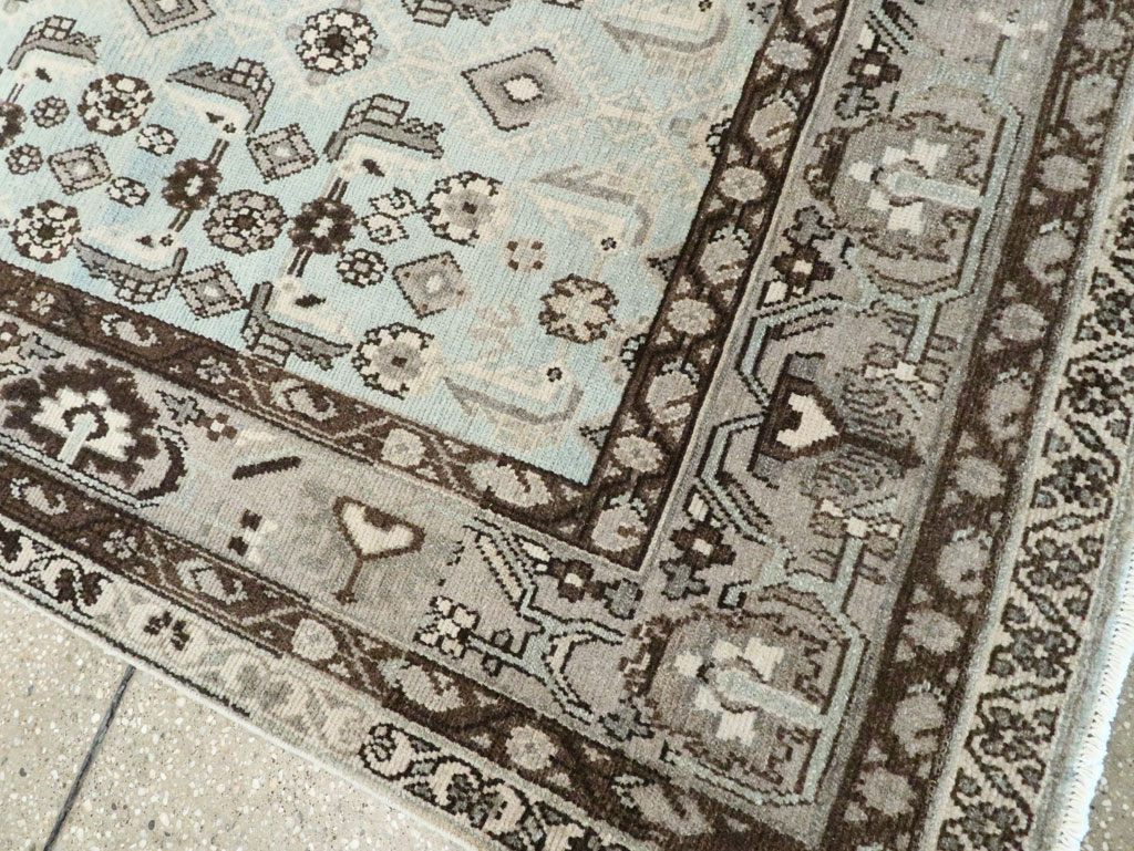 Vintage Persian Malayer Long Runner (Pair: 2 of 2), No.28764 - Staging