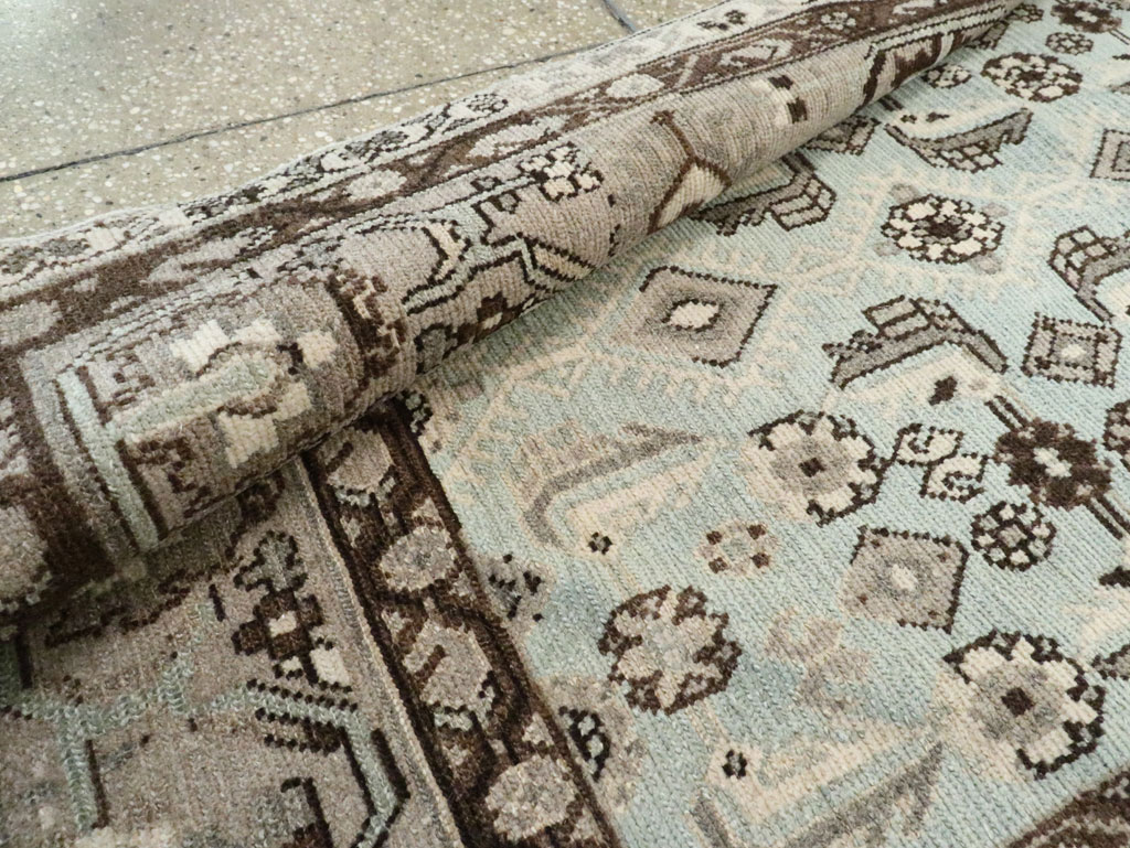 Vintage Persian Malayer Long Runner (Pair: 2 of 2), No.28764 - Staging