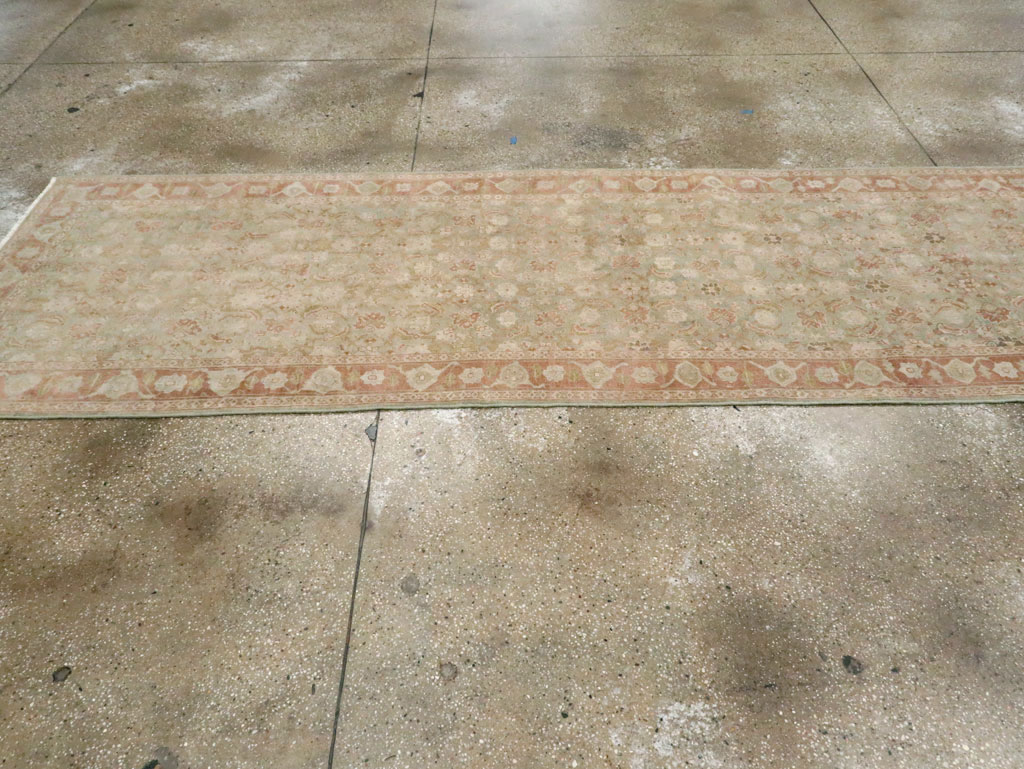Vintage Persian Tabriz Runner (Pair: 2 of 2), No.28766 - Staging