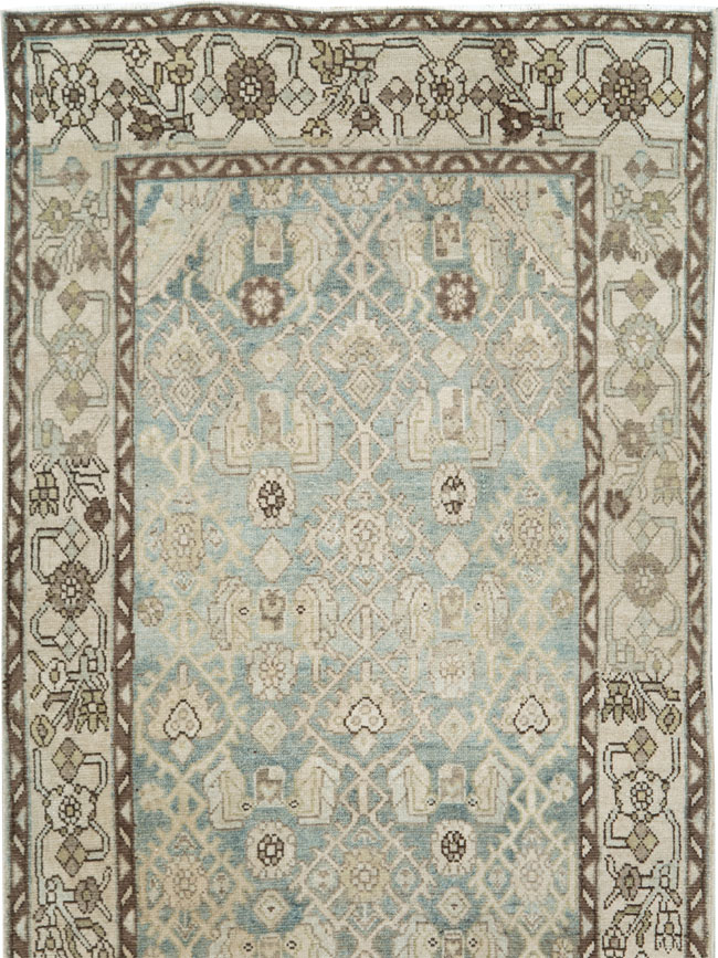Vintage Persian Malayer Runner (Pair: 2 of 2), No.28768 - Staging
