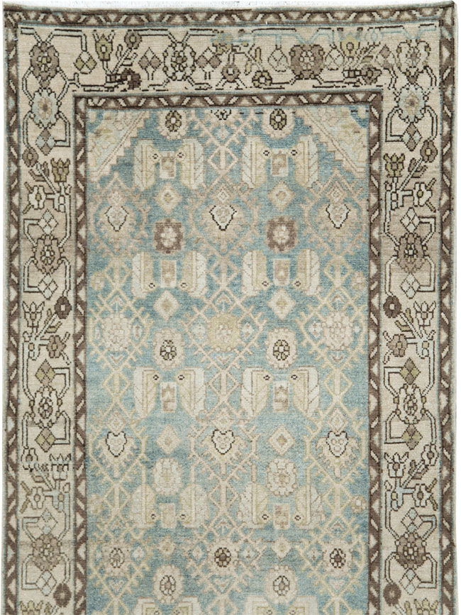 Vintage Persian Malayer Runner (Pair: 2 of 2), No.28768 - Staging