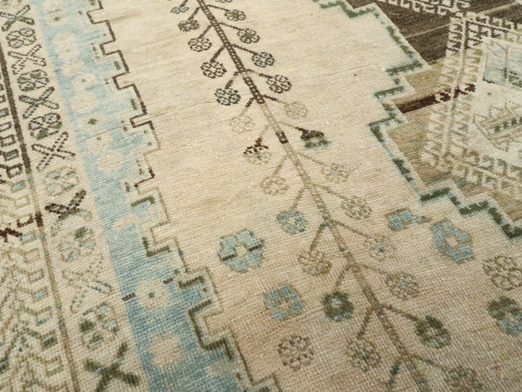 Vintage Persian Afshar Rug, No.28771 - Staging