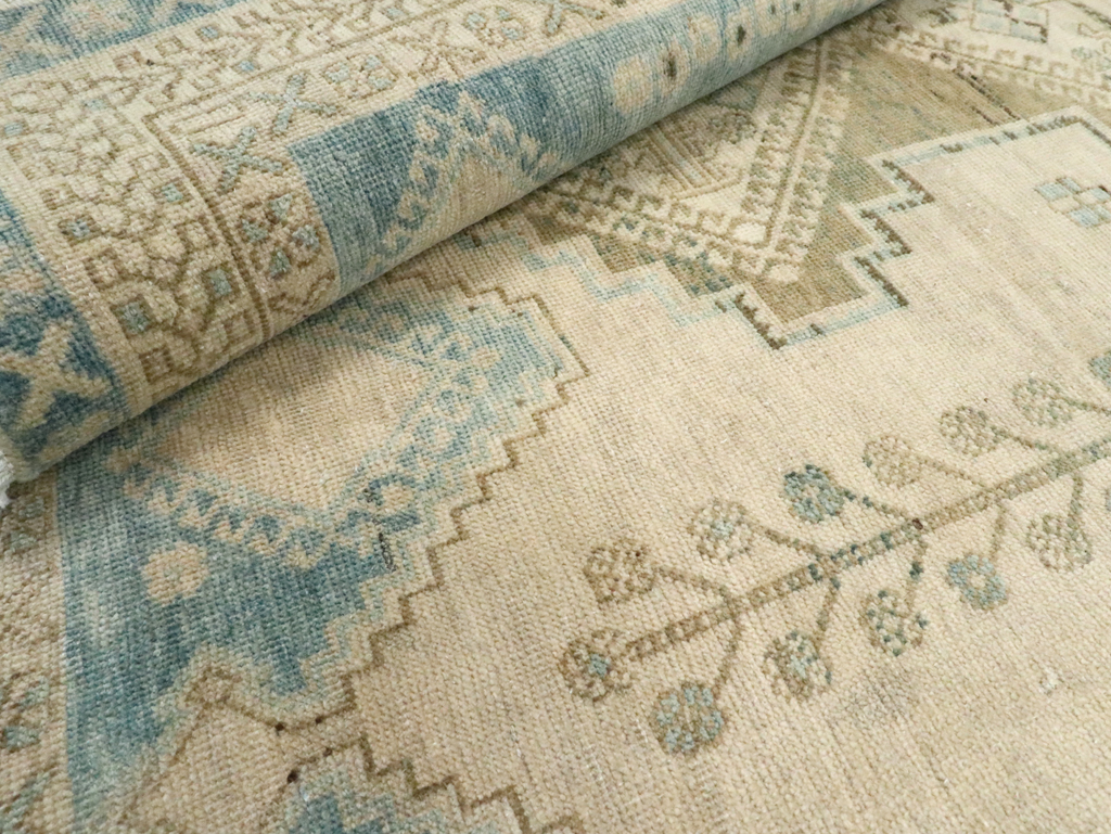 Vintage Persian Afshar Rug, No.28771 - Staging