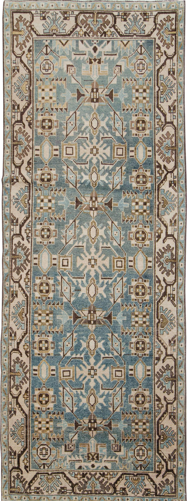 Vintage Persian Malayer Rug, No.28773 - Staging