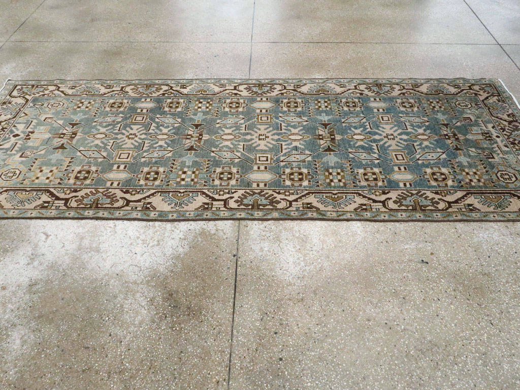 Vintage Persian Malayer Rug, No.28773 - Staging