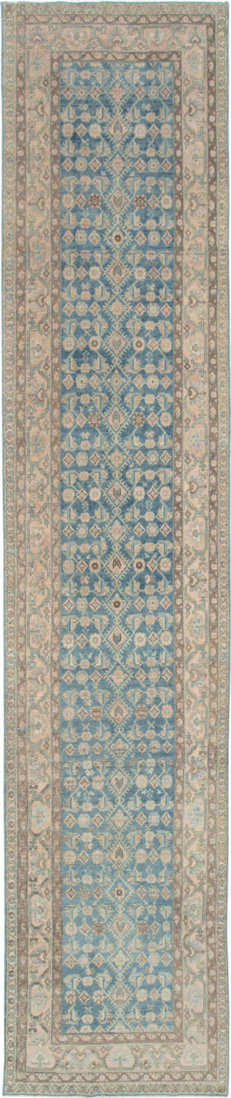 Vintage Persian Malayer Runner, No.28775 - Staging