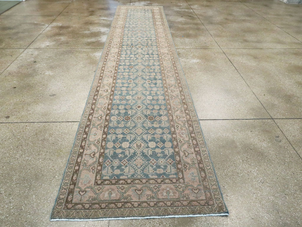 Vintage Persian Malayer Runner, No.28775 - Staging