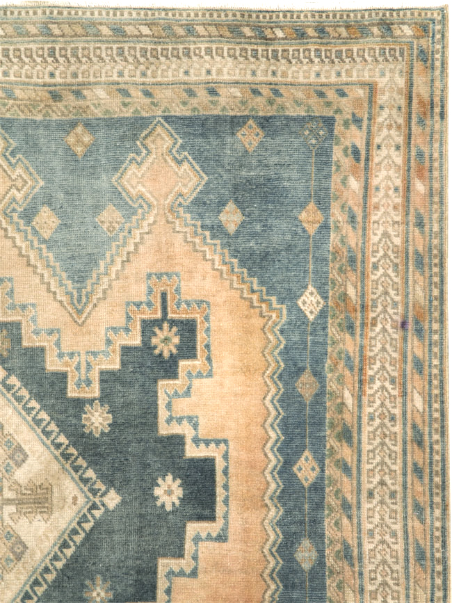 Vintage Persian Afshar Rug, No.28779 - Staging