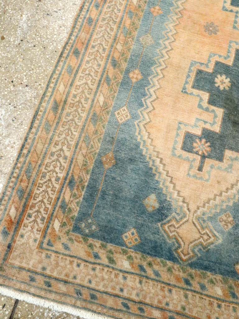 Vintage Persian Afshar Rug, No.28779 - Staging