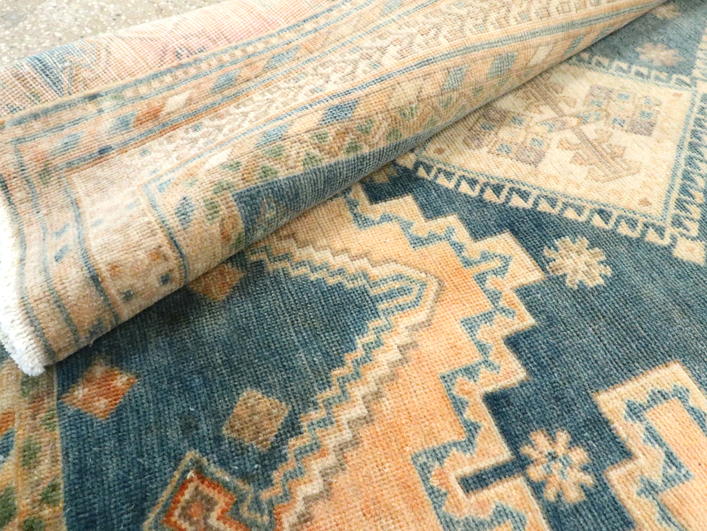 Vintage Persian Afshar Rug, No.28779 - Staging