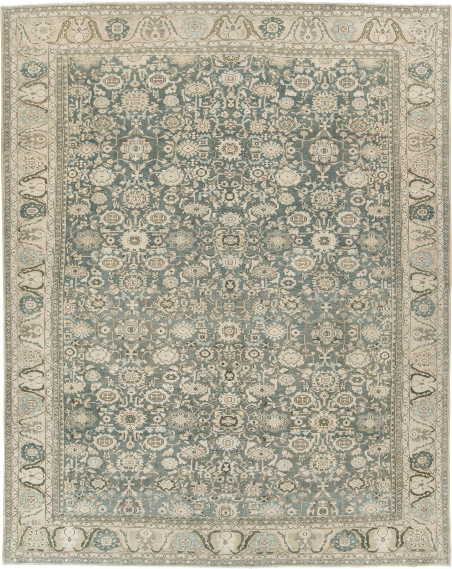 Vintage Persian Malayer Carpet, No.28780 - Staging