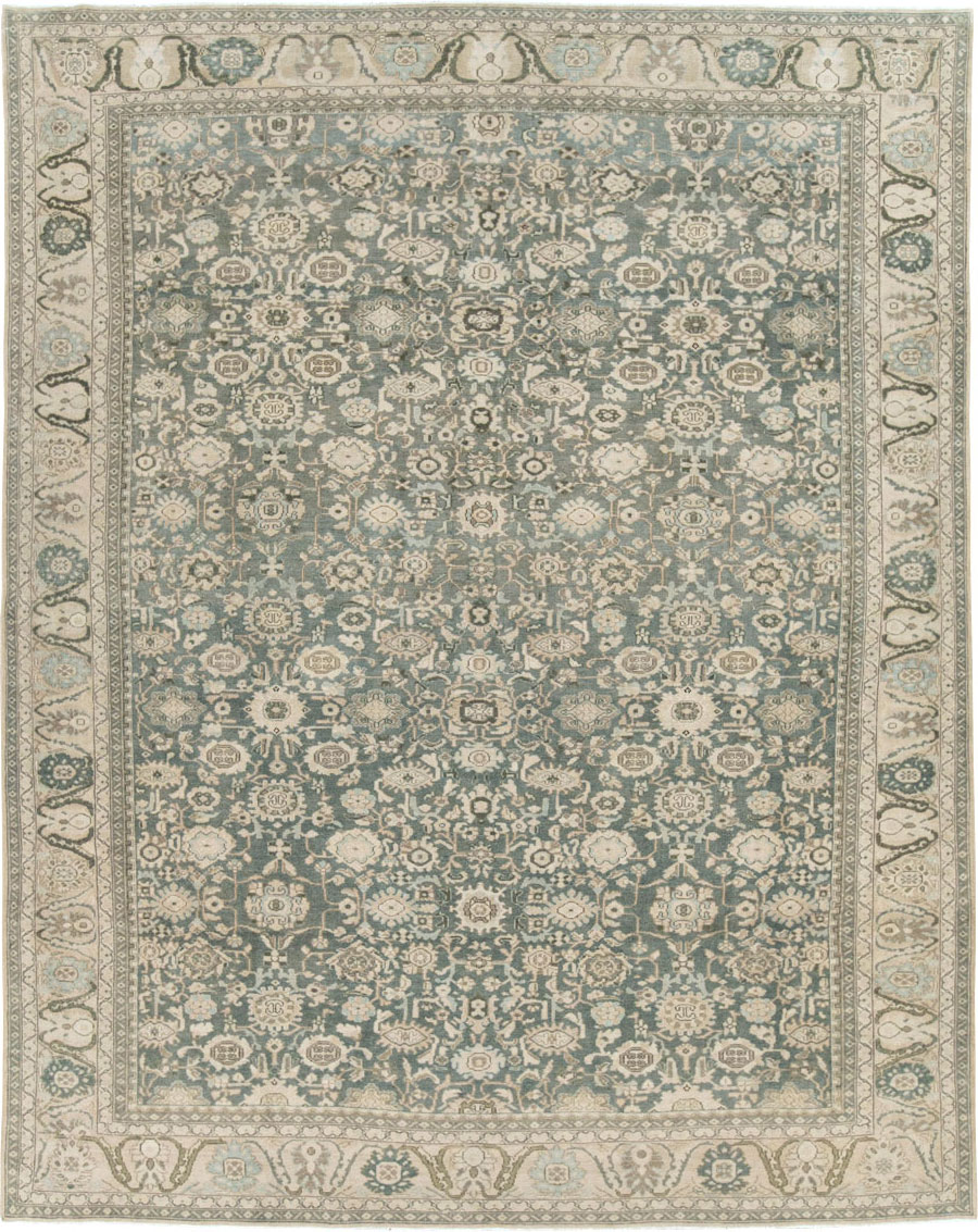 Vintage Persian Malayer Carpet, No.28780 - Staging