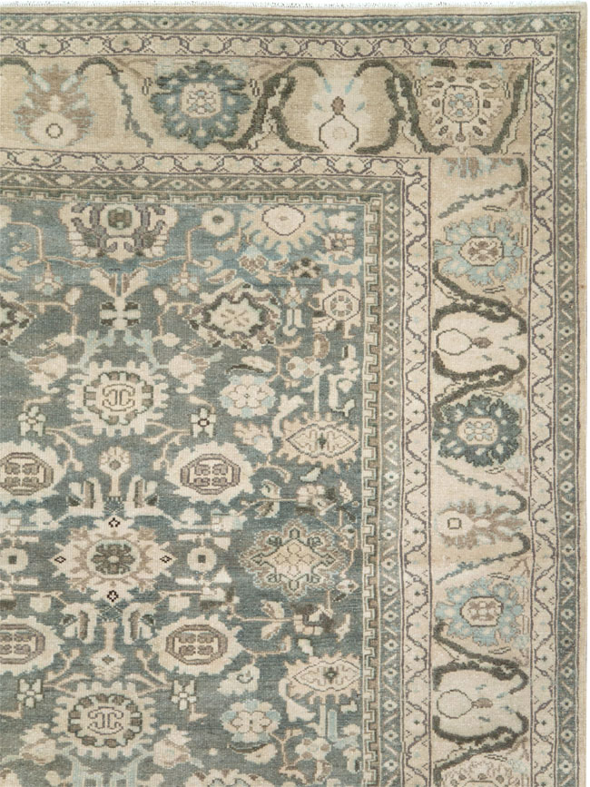 Vintage Persian Malayer Carpet, No.28780 - Staging