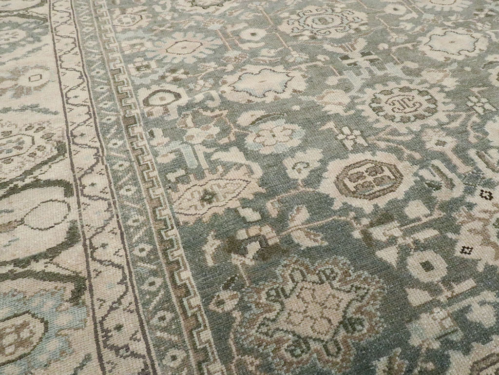 Vintage Persian Malayer Carpet, No.28780 - Staging