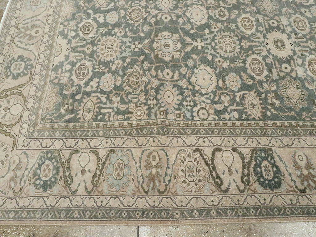 Vintage Persian Malayer Carpet, No.28780 - Staging