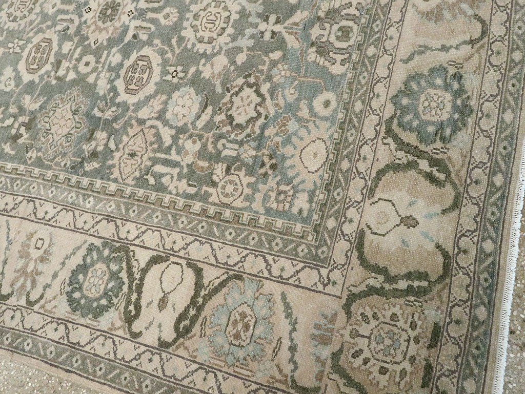 Vintage Persian Malayer Carpet, No.28780 - Staging