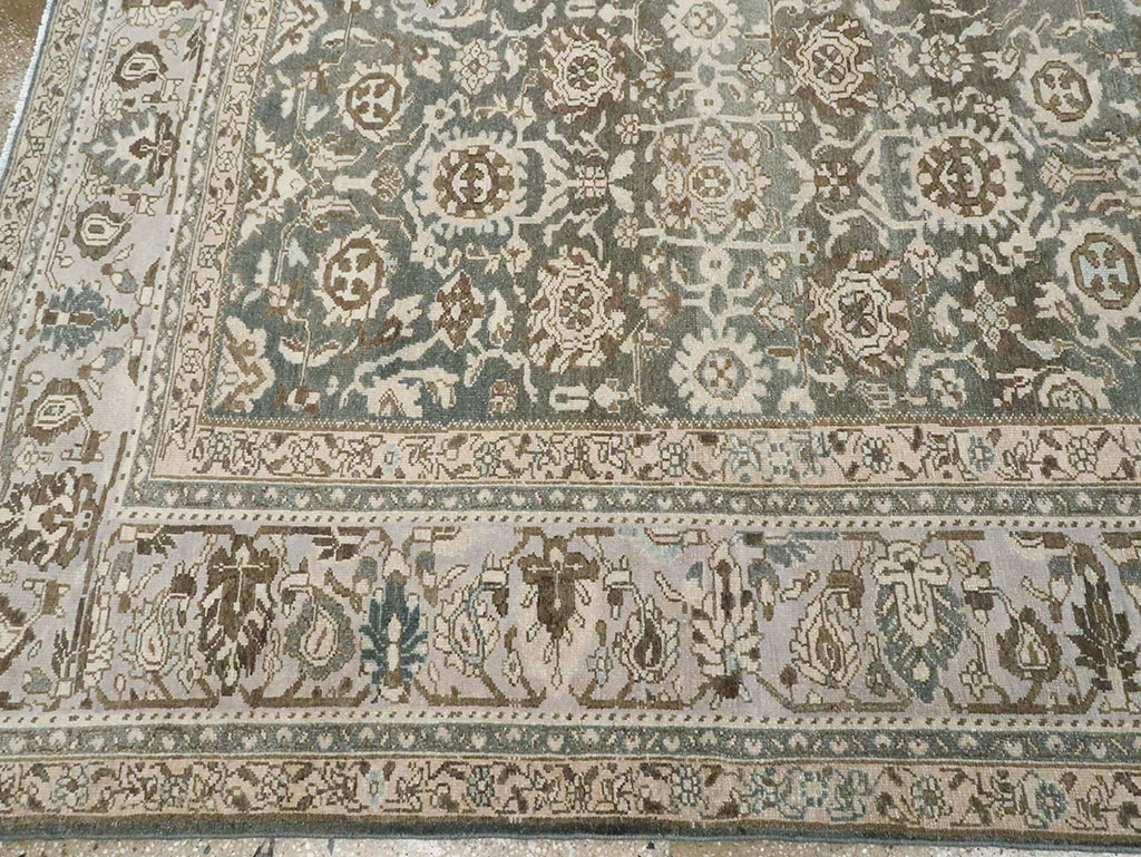 Vintage Persian Malayer Room Size Carpet, No.28781 - Staging