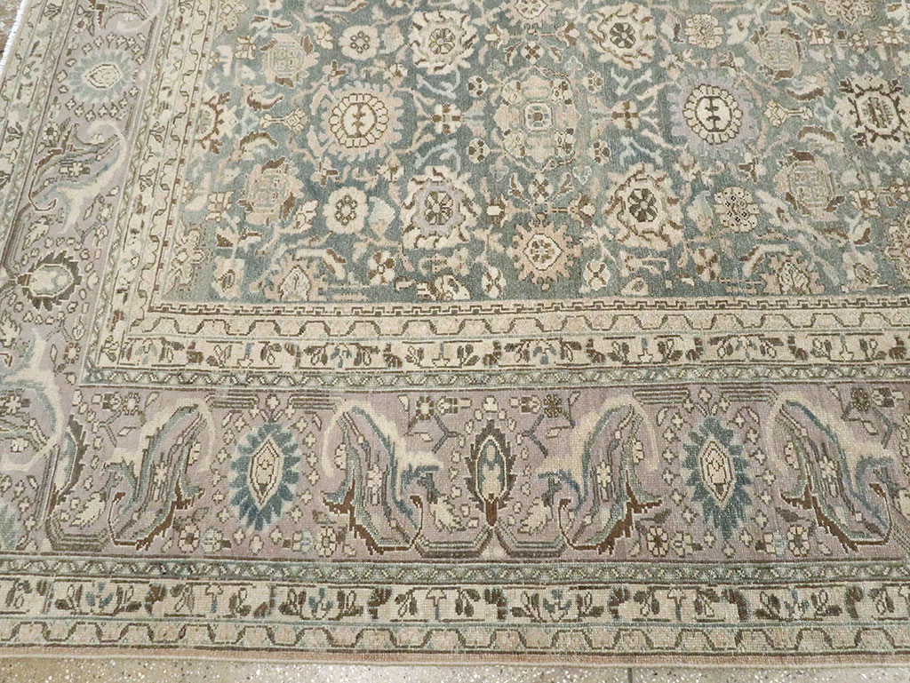 Vintage Persian Malayer Room Size Carpet, No.28782 - Staging