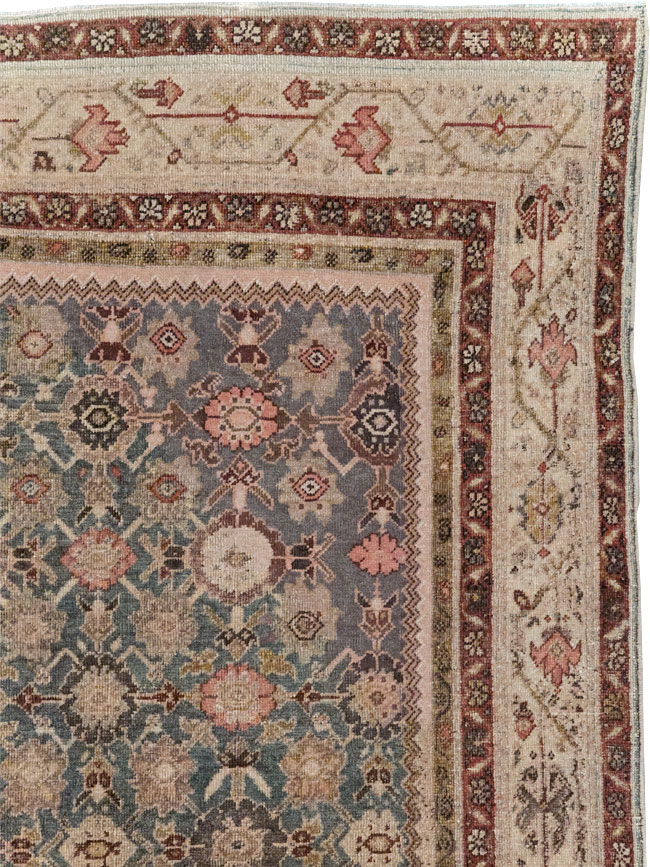 Antique Persian Malayer Gallery Accent Rug, No.28785 - Staging