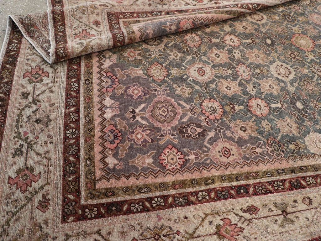 Antique Persian Malayer Gallery Accent Rug, No.28785 - Staging