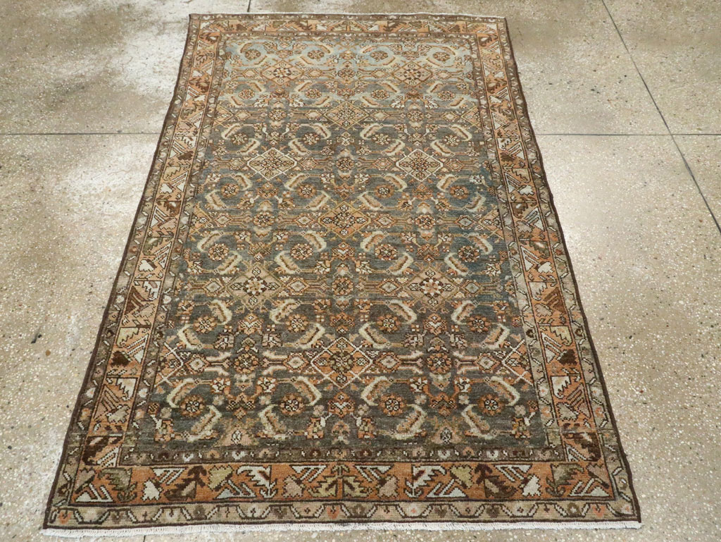 Antique Persian Malayer Rug, No.28788 - Staging