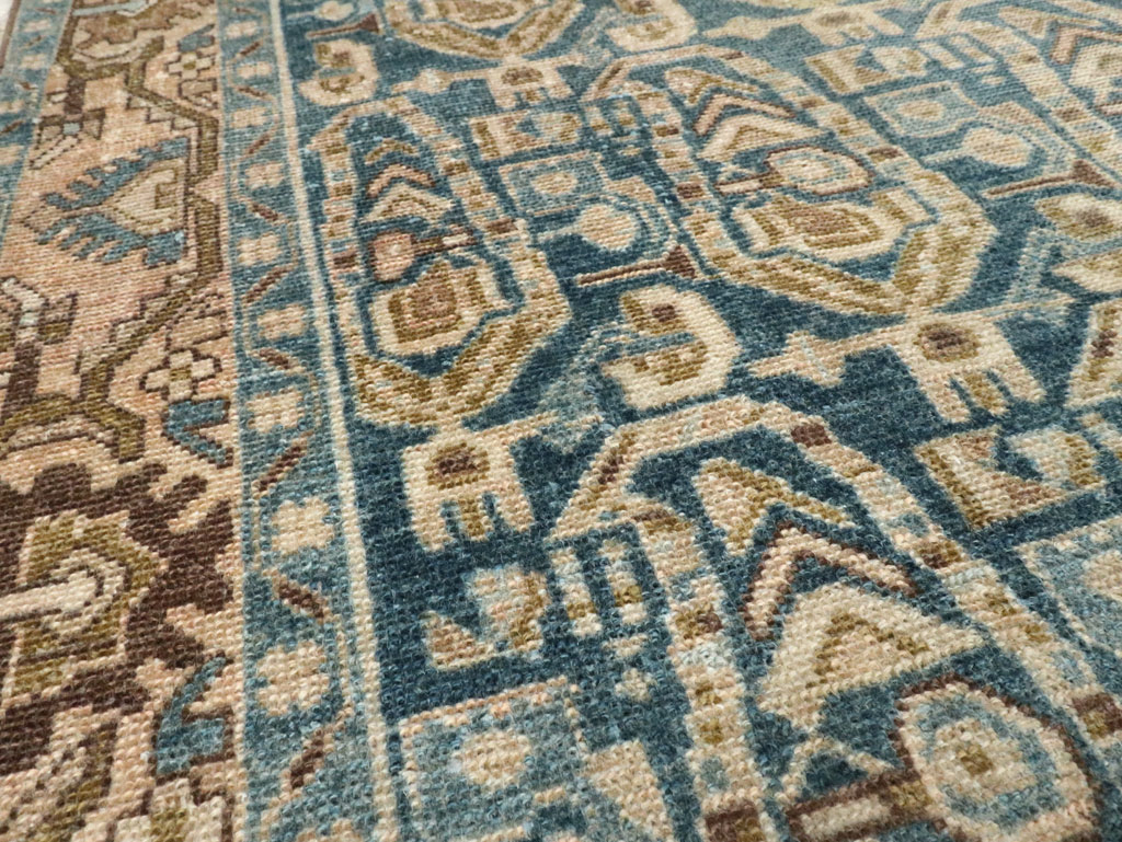Vintage Persian Malayer Accent Rug, No.28789 - Staging