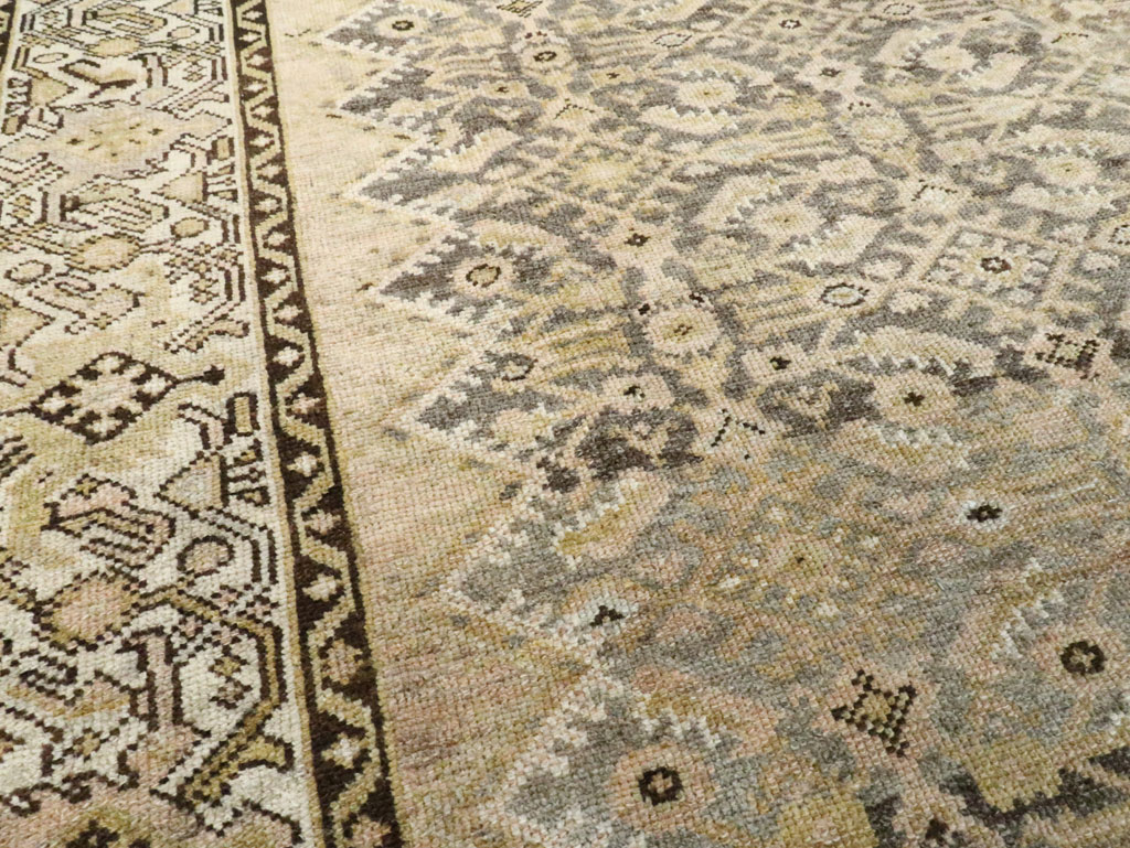 Antique Persian Malayer Gallery Carpet, No.28795 - Staging