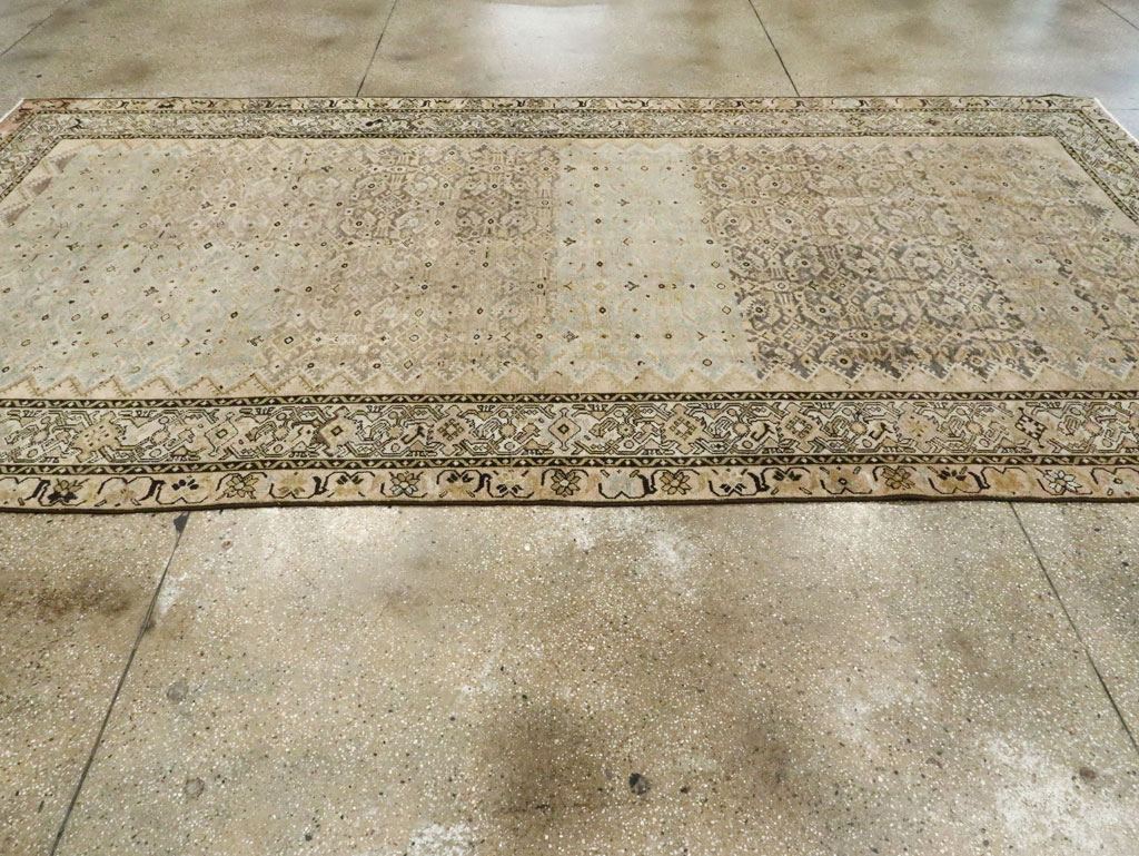 Antique Persian Malayer Gallery Carpet, No.28795 - Staging