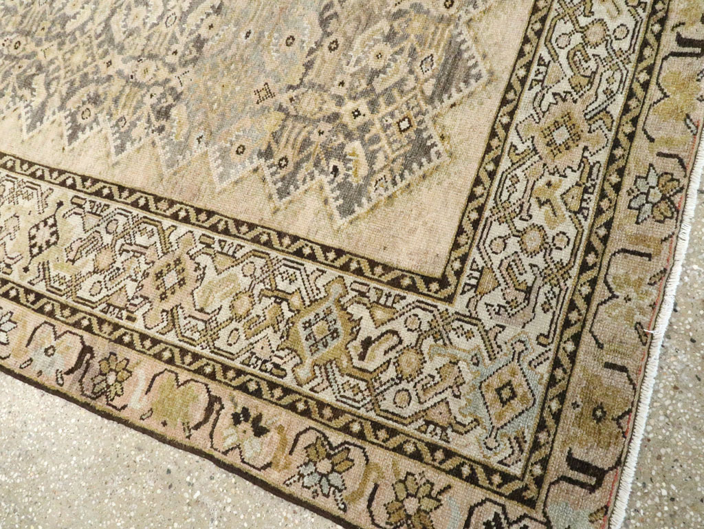 Antique Persian Malayer Gallery Carpet, No.28795 - Staging
