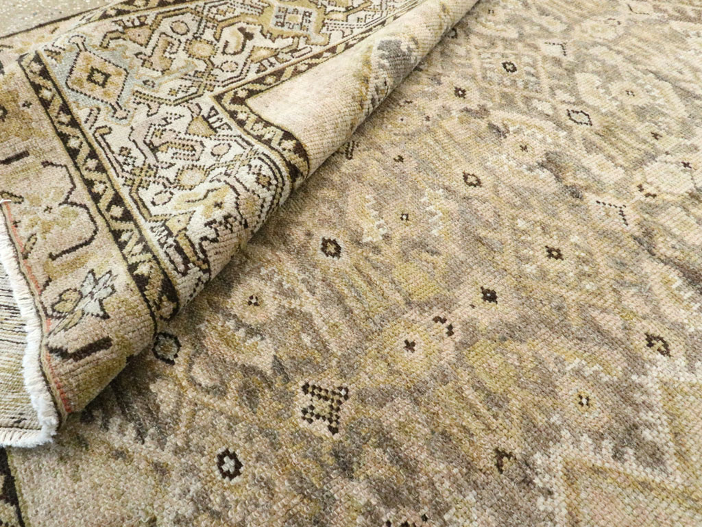 Antique Persian Malayer Gallery Carpet, No.28795 - Staging