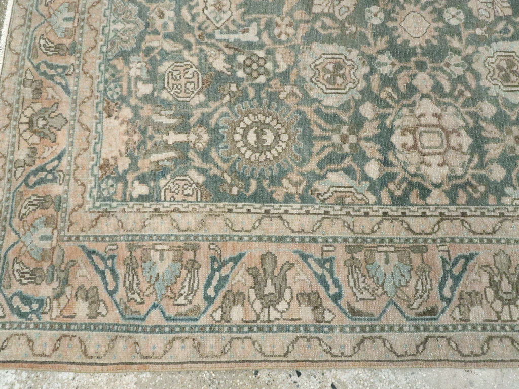 Vintage Persian Malayer Small Room Size Carpet, No.28798 - Staging