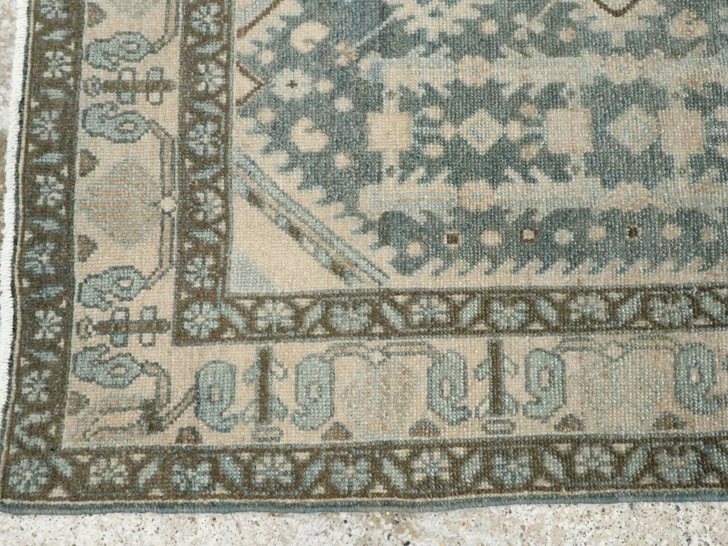 Vintage Persian Malayer Rug, No.28800 - Staging