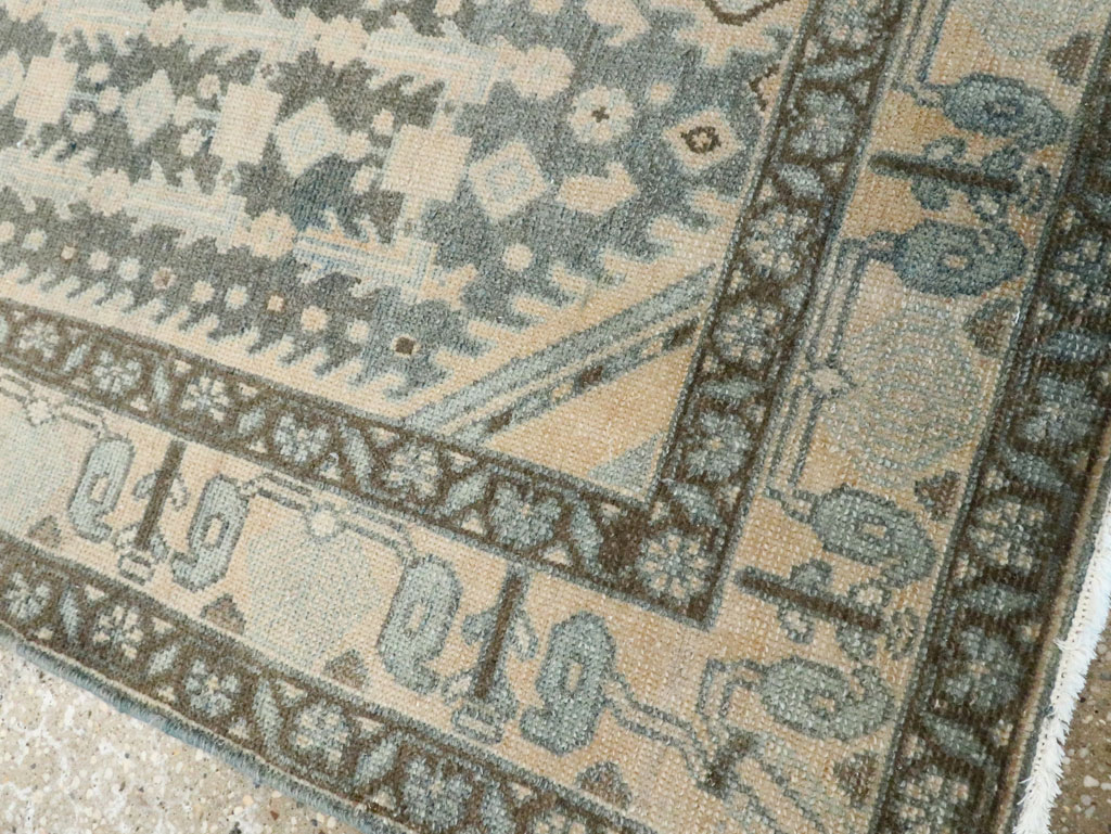 Vintage Persian Malayer Rug, No.28800 - Staging