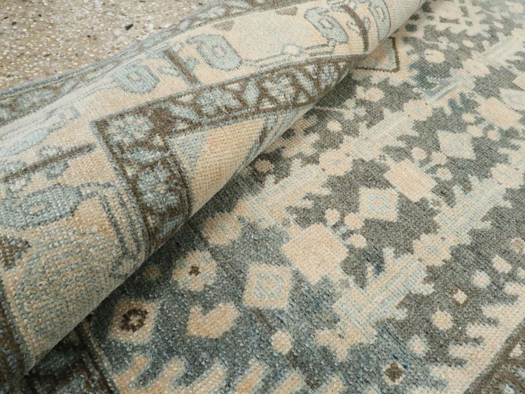 Vintage Persian Malayer Rug, No.28800 - Staging