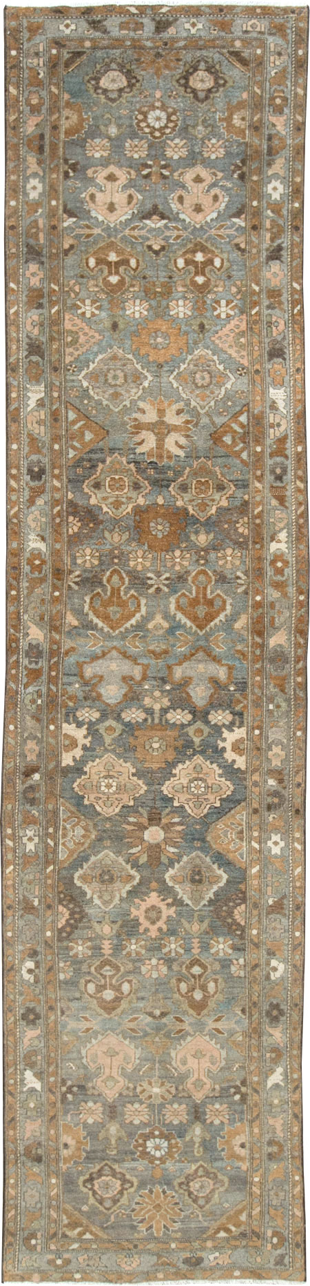 Vintage Persian Malayer Long Runner, No.28801 - Staging