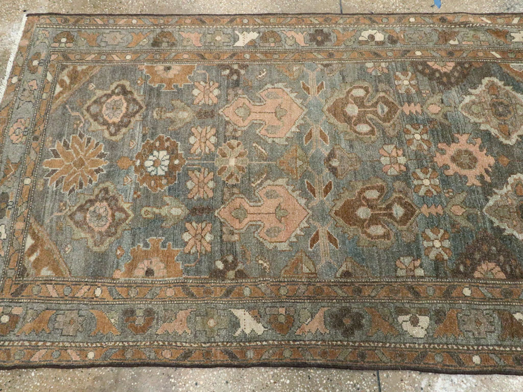Vintage Persian Malayer Long Runner, No.28801 - Staging