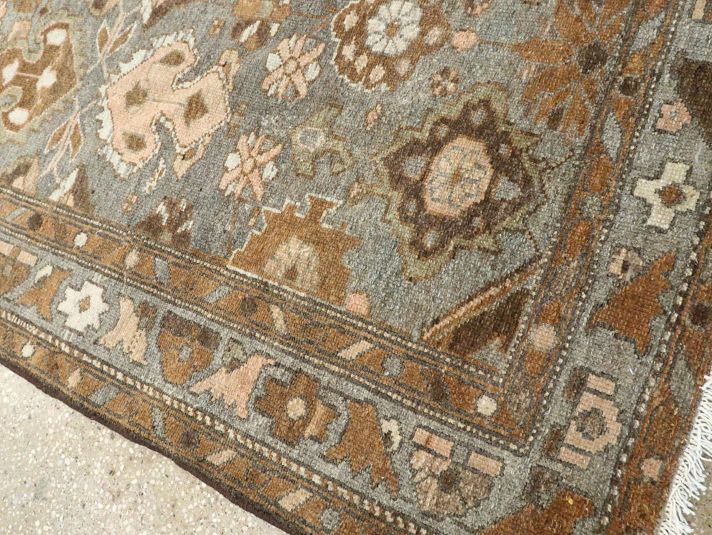 Vintage Persian Malayer Long Runner, No.28801 - Staging