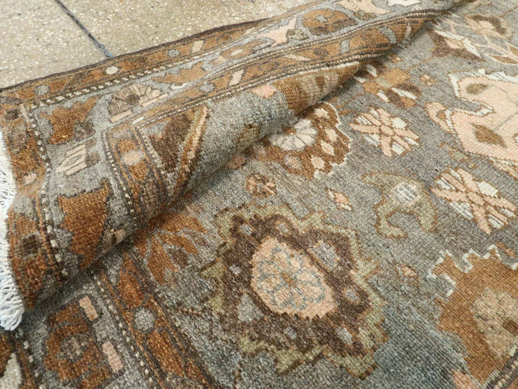 Vintage Persian Malayer Long Runner, No.28801 - Staging