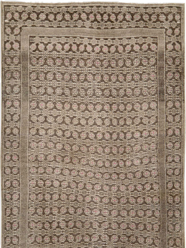 Vintage Persian Serab Runner, No.28803 - Staging