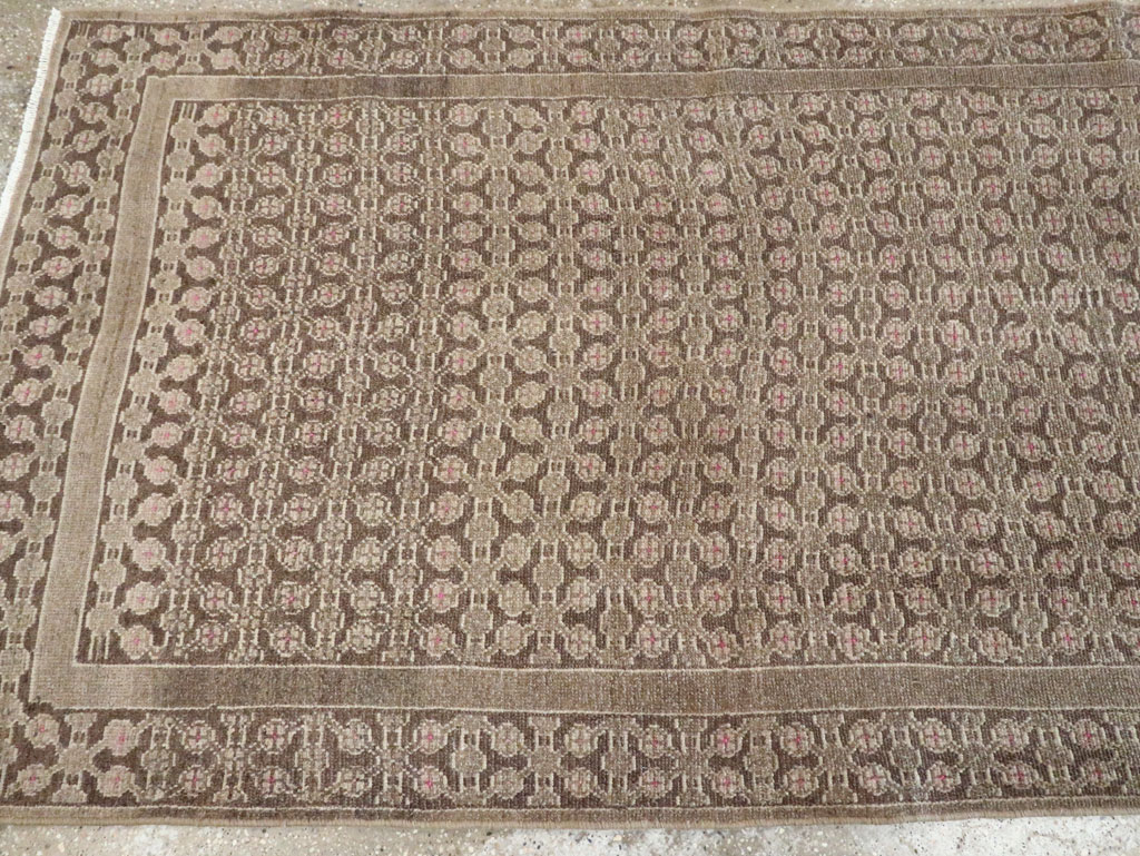 Vintage Persian Serab Runner, No.28803 - Staging