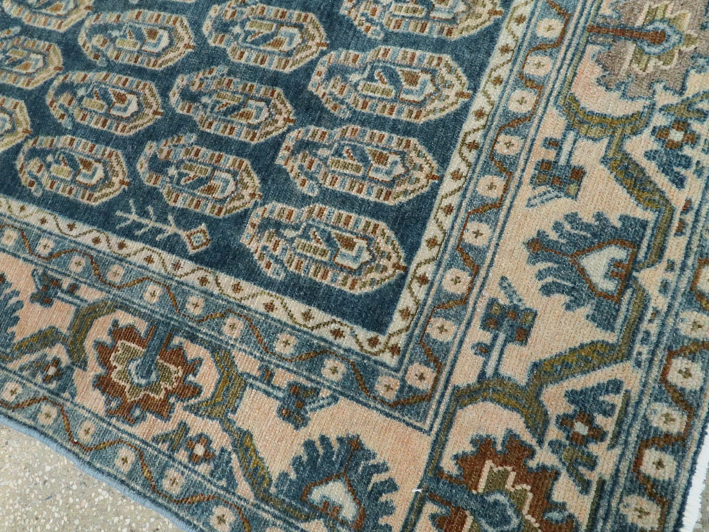 Vintage Persian Malayer Accent Rug, No.28808 - Staging