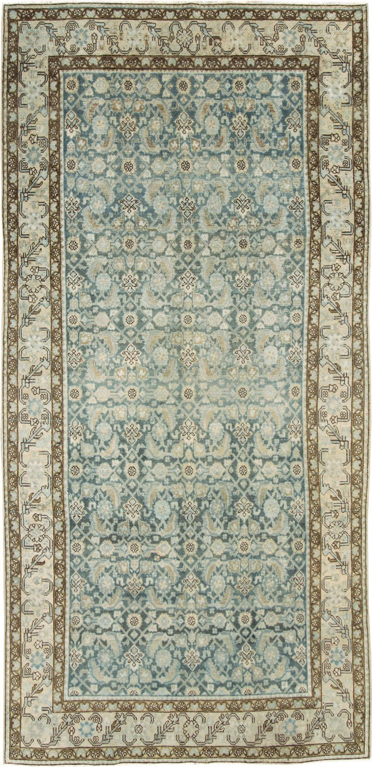 Vintage Persian Malayer Gallery Carpet, No.28809 - Staging