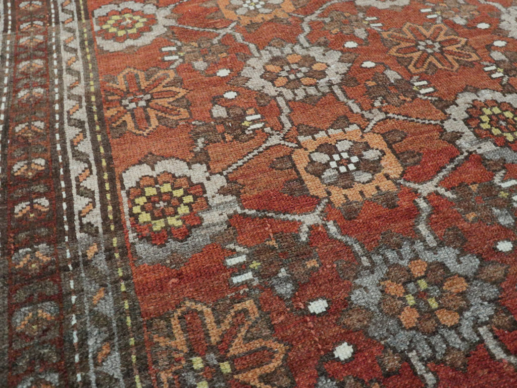 Vintage Persian Malayer Gallery Rug, No.28811 - Staging