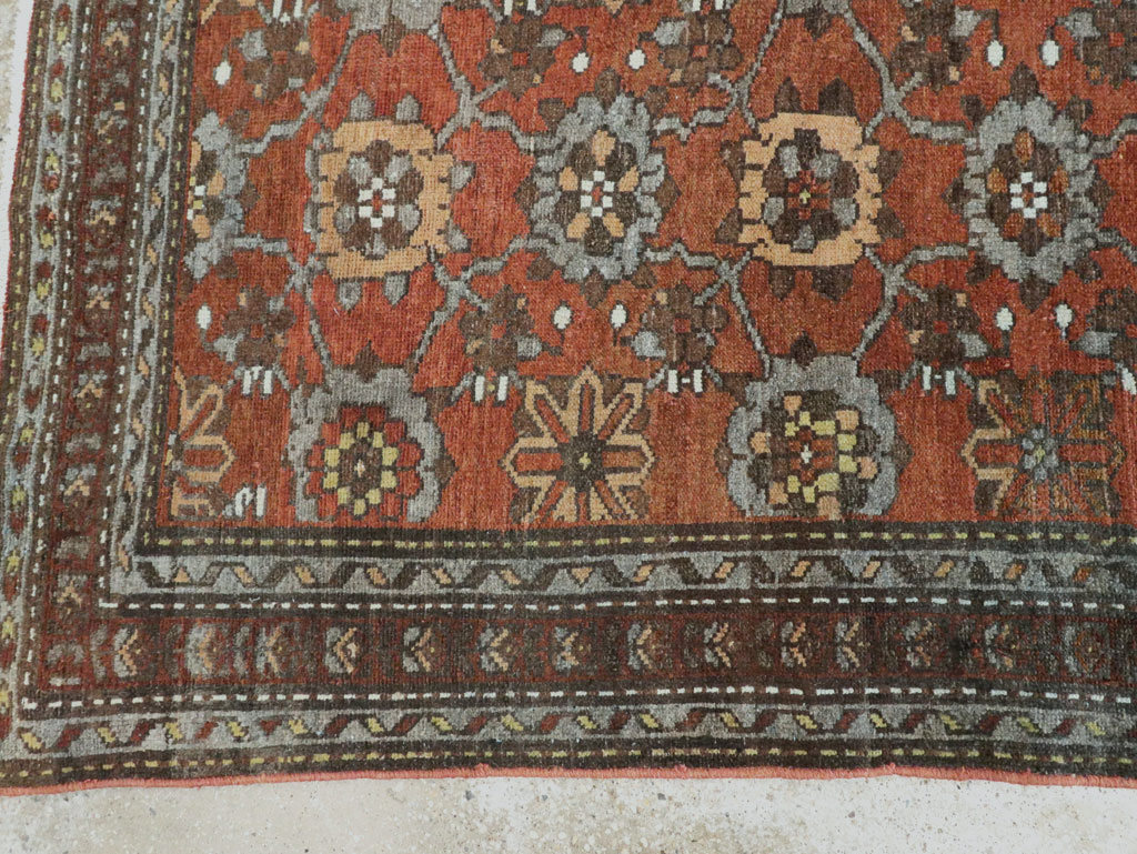 Vintage Persian Malayer Gallery Rug, No.28811 - Staging
