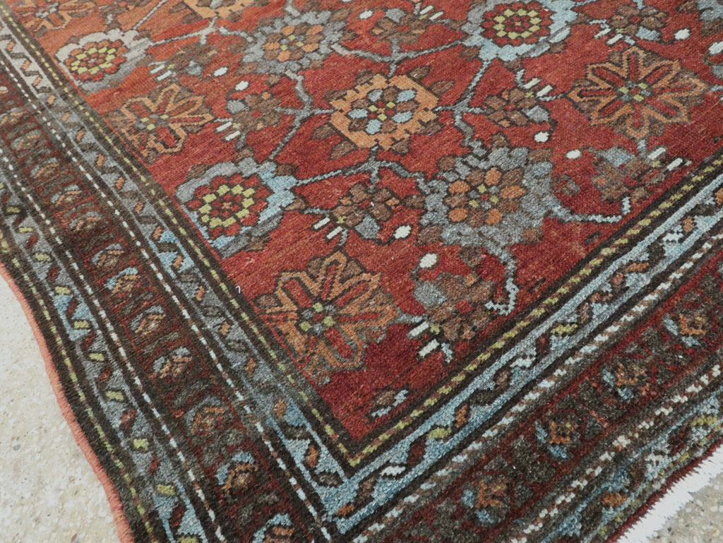 Vintage Persian Malayer Gallery Rug, No.28811 - Staging
