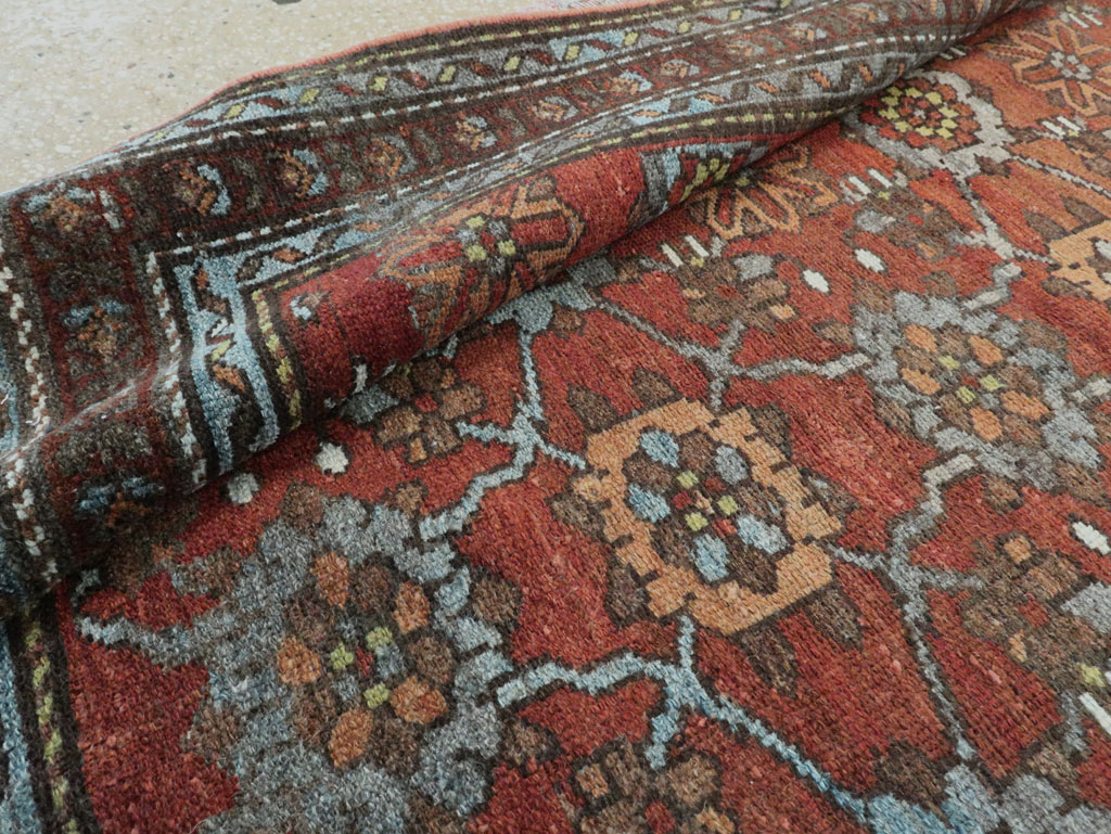 Vintage Persian Malayer Gallery Rug, No.28811 - Staging