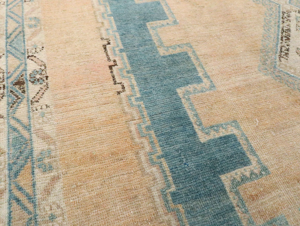 Vintage Persian Afshar Accent Rug, No.28812 - Staging